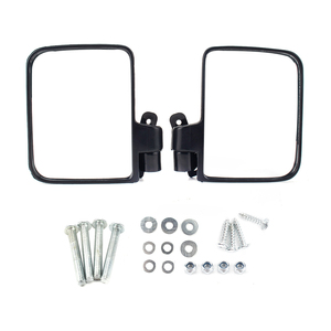 1 Par de Espejos Retrovisores para Carrito de <span class=keywords><strong>Golf</strong></span>, Espejos Laterales Convexos de Gran Angular para Carrito de <span class=keywords><strong>Golf</strong></span> y Vehículos Utilitarios - Product Image 1