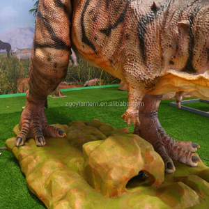 Jurassic Dino Công Viên Thiết Kế Chất Lượng Cao Kích Thước Thực Tùy Chỉnh Thực Tế Animatronic Carnotaurus Mô Hình - Product Image 6