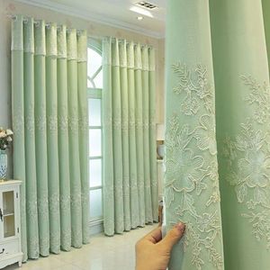 La tenda di lusso di luce Deluxe e la tenda trasparente sono collegate <span class=keywords><strong>per</strong></span> la tenda oscurante del salotto - Product Image 5