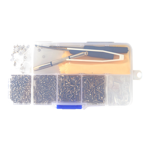 Eye Screw <b>Set</b> Accessories SL03 Eyeglass Frame <b>Tool</b> <b>Box</b> Maintenance Frameless Mirror Leg Washers Screwdriver Parts Nose Support - Product Image 1