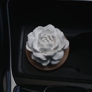 Ambientador de yeso aromático a base de madera surtido, difusor de aceite esencial de fragancia para el hogar de cerámica perfumada con flor de Jazmín de porcelana - Product Image 5