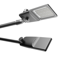 Nouveau lampadaire LED AC 30W-240W 2024 en aluminium moulé sous pression, étanche IP66, CRI 95 élevé, garantie 5 ans