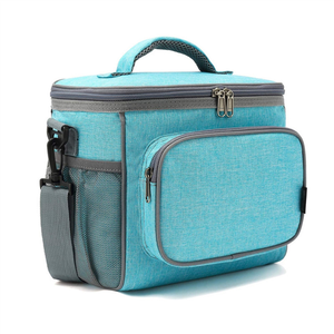 Sac isotherme alimentaire portable de grande capacité personnalisé Durable 600D Oxford tissu écologique isotherme sac à lunch lettre OEM - Product Image 6