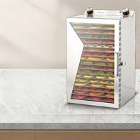 Aanpasbare industriële voedseldroger, efficiënte machine voor gedroogd fruit voor voedselverwerkingsmachines