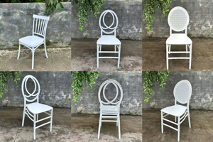 Wholesale <b>Stackable</b> Plastic Gold Round Back <b>Chairs</b> for Events Wedding Party Decoration - Product Image 4