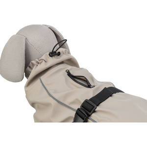 BE NORDIC Husum <b>Raincoat</b> for Pets <b>Large</b> 55 cm Sand Color - Product Image 3