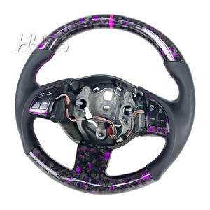 <span class=keywords><strong>Volante</strong></span> de Fibra de Carbono Forjado Personalizado para <span class=keywords><strong>Fiat</strong></span> 500 2010-2014, Interior de Automóvil - Product Image 1