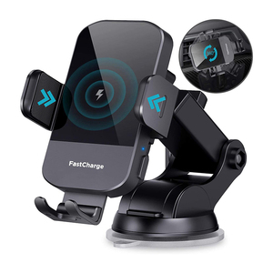 Soporte de Teléfono Inalámbrico para Coche 2025, Montaje en Rejilla de Ventilación del Parabrisas, Soporte Manos Libres para Automóvil - Product Image 1