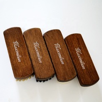 Brosses de nettoyage de chaussures en bois Différents niveaux de fermeté Brosses de nettoyage de poils pour daim, cuir, bottes, chaussures de basket-ball Lavage