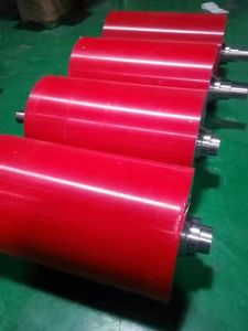 بكرات مطاطية عالية الجودة من البولي يوريثان، بكرات مغلفة بالمطاط من مورد متميز - بكرات متعددة الاستخدامات للناقلات - Product Image 5