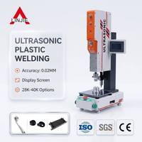 Machine à riveter à chaud LINJIE LJ-4080J 330*500*810MM, équipement de rivetage à chaud pour plastique, petite machine de soudage ultrasonique