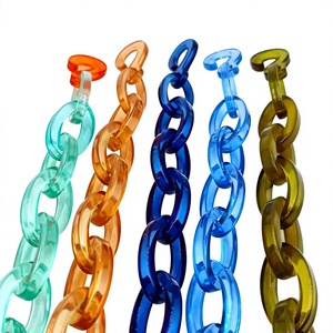 Mejor Escultura de Cadena de Eslabones de Resina Vintage Hecha a Mano, Decoración Artística Colorida para el Hogar, Artesanía de Fundición de Forma Irregular Única - Product Image 2