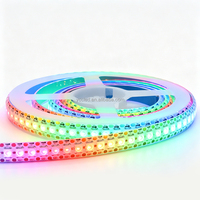 Bande LED intelligente flexible FPC 5050 RGBIC adressable 5V WS2812 blanche, découpable, vente en gros, fournisseur direct d'usine
