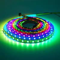 Tira de Luces LED RGB Direccionables Individualmente de 60 Píxeles, 5050 SMD, Color Mágico de Ensueño, DC5V, Tipo de Producto: Tiras LED