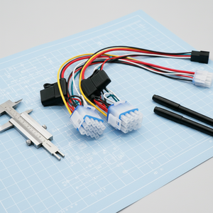 ชุดสายไฟแบบกำหนดเองได้หลายสีพร้อมขั้วต่อสีน้ำเงิน ได้รับการรับรองมาตรฐาน UL/CE/ISO สำหรับเครื่องทำความเย็นและเครื่องใช้ไฟฟ้า - Product Image 6