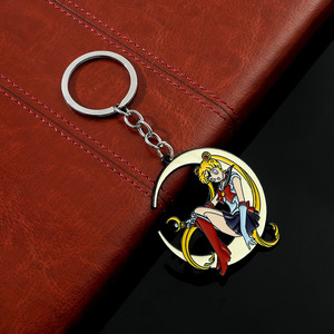 卸売漫画フィギュアアニメセーラームーンチャームキーホルダー - Product Image 5