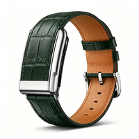 Bracelet de montre en cuir véritable tendance pour Whoop 5.0, bracelet sport de luxe en cuir pleine fleur