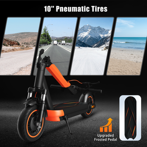 Patinete Eléctrico OBX para Adultos, 500W, Liquidación de Almacén en EE. UU., Suspensión Individual, 44.8 Pulgadas, para Recorridos Urbanos de Última Milla, Resistente al Agua - Product Image 2