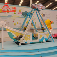 Bateau à bascule pirate miniature 12 places, pour intérieur et extérieur, pour enfants et familles, manège de fête foraine, certifié CE, haute capacité