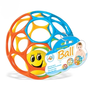 Hochet sensoriel pour bébé, boule sonore à agiter facile à saisir, en plastique, avec son - Product Image 1