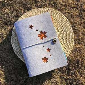 Hot bán làm việc chương trình nghị sự tạp Chí Ngân Sách chất kết dính Bìa A5 A6 thăng hoa máy tính xách tay cảm thấy máy tính xách tay bao bì - Product Image 2