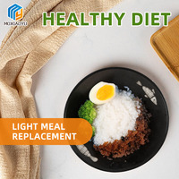 Vente chaude aux Philippines Riz Shirataki 1 Minutes Repas Rapide Perdre Du Poids Faibles En Calories Fibres Alimentaires Riz Mouillé Konjac Instantané
