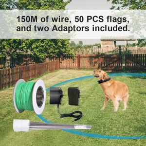 Valla inalámbrica para perros, Collar electrónico de entrenamiento para mascotas, rango ajustable doble, herramientas inteligentes recargables, sistema de valla de plástico - Product Image 2