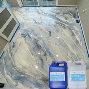 Recubrimiento de pintura epoxi liquida transparente incolora de resina epoxi para pisos de garaje, sotanos, concreto - Product Image 4
