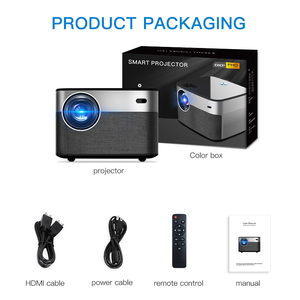 Phổ biến LCD LED chiếu Android 1080p của nhãn hiệu tập trung thông minh chiếu với Hifi Stereo âm thanh di động cho máy tính máy tính xách tay - Product Image 6