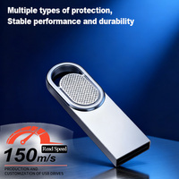 Clé USB Métallique Personnalisée avec Logo, Clé USB Créative, Clé USB Originale, Clé USB Publicitaire, Clé USB de 128 Mo à 128 Go, Clé USB U Disk