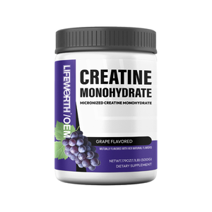 Creatina Monoidrato Micronizzata Senza Sapore Lifeworth OEM per Recupero Post-Allenamento e Supporto Energetico, Nutrizione Sportiva - Product Image 1