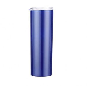 Gobelet isotherme droit en acier inoxydable vierge pour sublimation, avec couvercle et paille, 12oz 15oz 20oz 30oz - Product Image 2