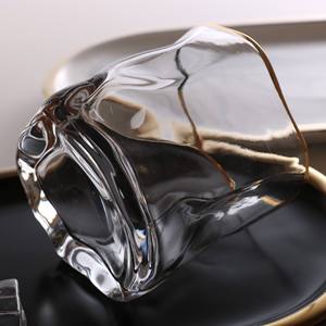 Nouvel arrivage de verres à liqueur en verre classique de roche et de gros verres à liqueur en cristal aux couleurs personnalisées - Product Image 6