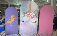 Backdrop Pesta Ulang Tahun Tema Putri Custom Print, Cover Gapura, Latar Belakang Putri, Dekorasi Selamat Ulang Tahun