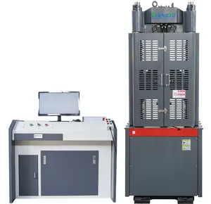 300KN/600KN/1000KN Alta precisión Alta capacidad de carga Alta gama Equipo de prueba universal servo hidráulico controlado por computadora
