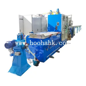 High speed cable making machine for lan cable core intermediate type wire drawing machine linked with extruder machine