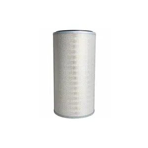 Filtro cilindrico dell'aria con rivestimento in polvere con filtro ad ala rotante