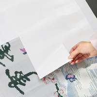 Film de protection anti-poussière pour peinture diamant DIY, papier d'isolation double face A4 A5 A6, couteau à découper