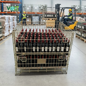 ציפוי אבץ עמיד תחבורה מתקפל eu חוט סטנדרטי מיכל מזרן - Product Image 1