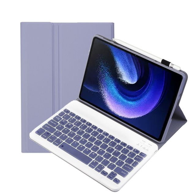 With Wireless Magnetic Keyboard Tablet Case 11 Inch Full Protection Smart Magic Tablet Covers Cases for Redmi Pad SE 2024