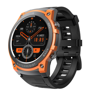 สมาร์ทวอทช์ EDS DM55 BT Calling หน้าจอ 1.43 นิ้ว AMLED วัดอัตราการเต้นของหัวใจ ตรวจจับการนอนหลับ ชิป RTL8763EWE กันน้ำระดับ IP67 แบตเตอรี่ 400mAh - Product Image 1