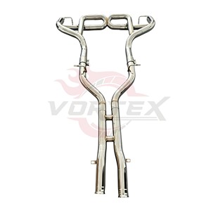 Échappement Vortex Race Version compatible avec Mercedes AMG GT GTS 2016-2024, design à flux direct - Product Image 3