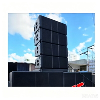Système de sonorisation professionnel Line Array à haute efficacité, double haut-parleur 10 pouces, deux voies, 1400W, pour spectacles de grande envergure