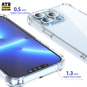 Atouchbo thiết kế 1.0mm TPU + PC chống sốc thả bằng chứng Back Cover Armor trường hợp điện thoại cho <span class=keywords><strong>Oppo</strong></span> <span class=keywords><strong>A11</strong></span> A12 A12E A31 A52 cho Iphone 12 13 - Product Image 2