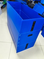 Boîte d'emballage en plastique ondulé PP antistatique réutilisable, écologique, robuste, pour expédition industrielle