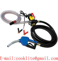 Kit pompe de transfert Gazole 12 et 24 Volts 45 Litres/Min - Distributeur de carburant portable