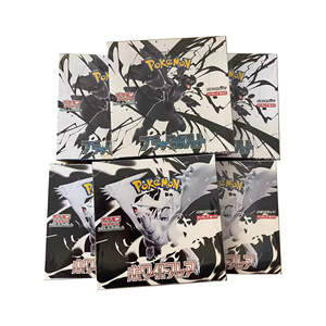 Vente en gros de boîtes de boosters de cartes Pokémon PTCG version japonaise originale SV11 Black Dragon White Dragon, boîte scellée, peluche, papier - Product Image 2