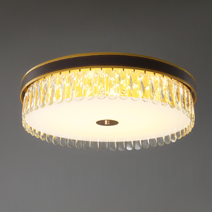 Offre Spéciale Lustre De Luxe Français De Luxe Décoratif maison chambre verre cristal led plafonnier - Product Image 4