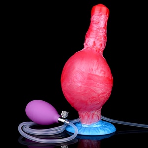 Silicone Knot <b>Dildo</b> with Suction Cup G-spot Prostate Massage Soft Anal <b>Dildos</b> Masturbation Cock Adult Sex Toys for Men Women - Product Image 1
