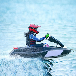 Moto acuática Huizhou Weifu A-06-047 de 2 plazas, bote a motor de fibra de vidrio para deportes acuáticos - Product Image 1